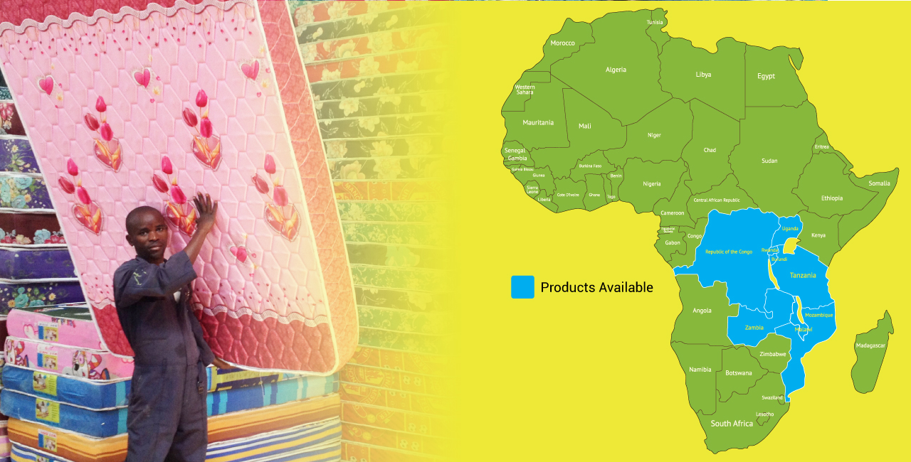 Offering Comfort Sleep for 20+ Years in East and Central Africa